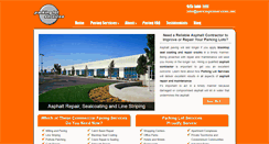 Desktop Screenshot of parkinglotservices.net