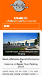 Mobile Screenshot of parkinglotservices.net